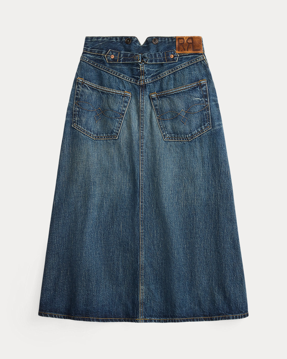 Indigo Selvedge Denim Skirt