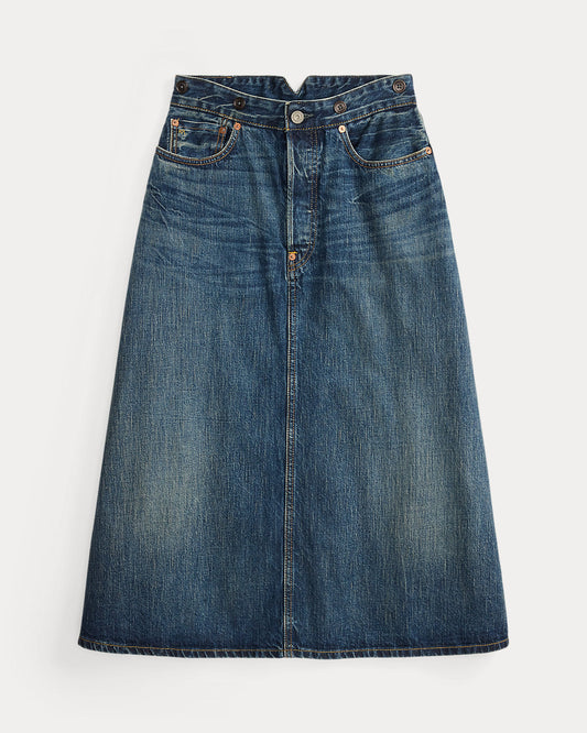 Indigo Selvedge Denim Skirt