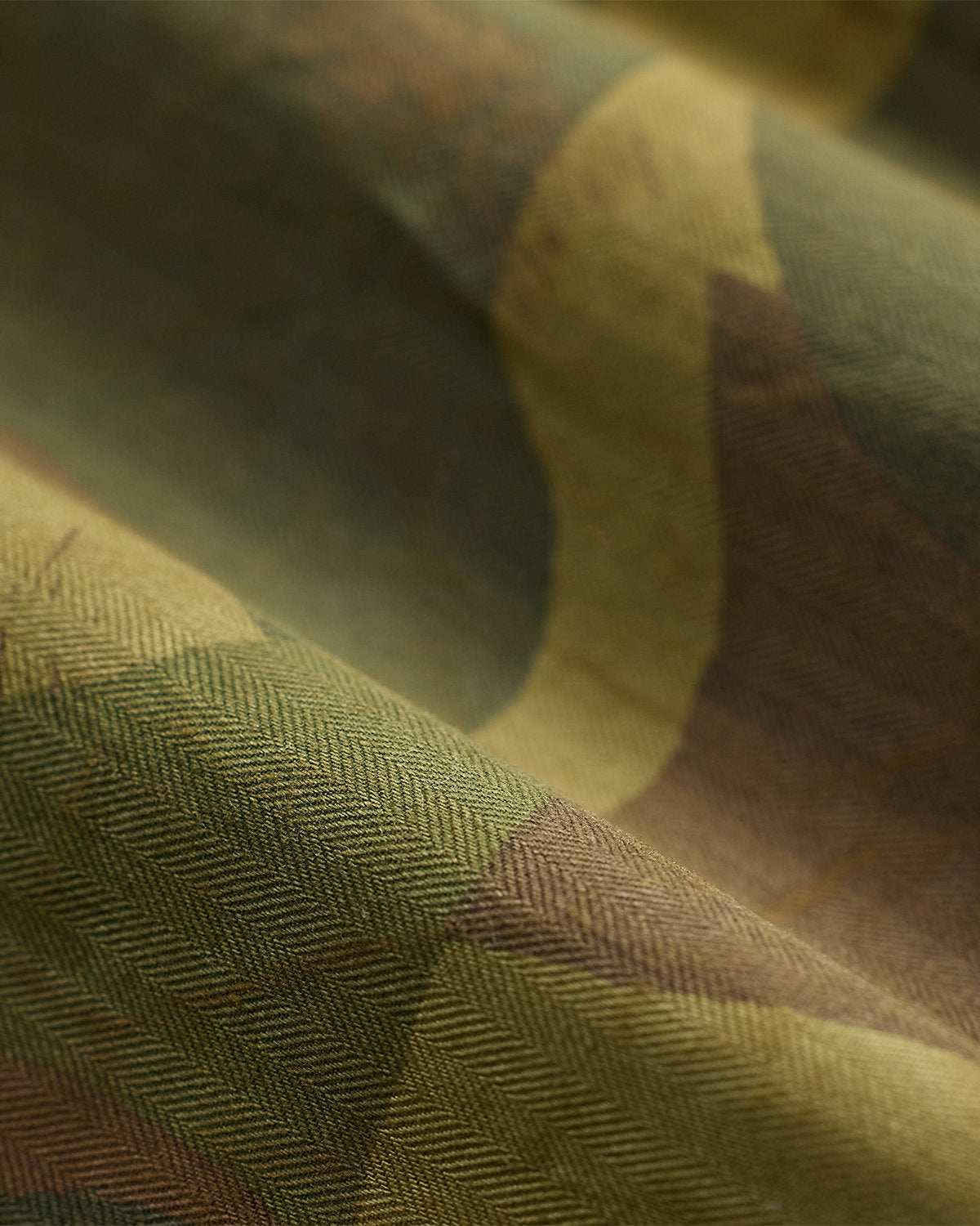 Camo Herringbone Twill Pant