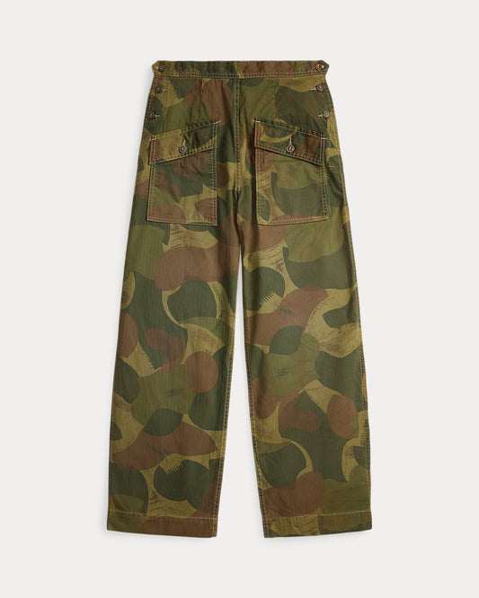 Camo Herringbone Twill Pant