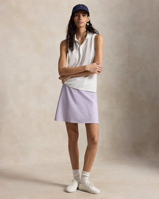 Snapped-Side Hem Performance Skort