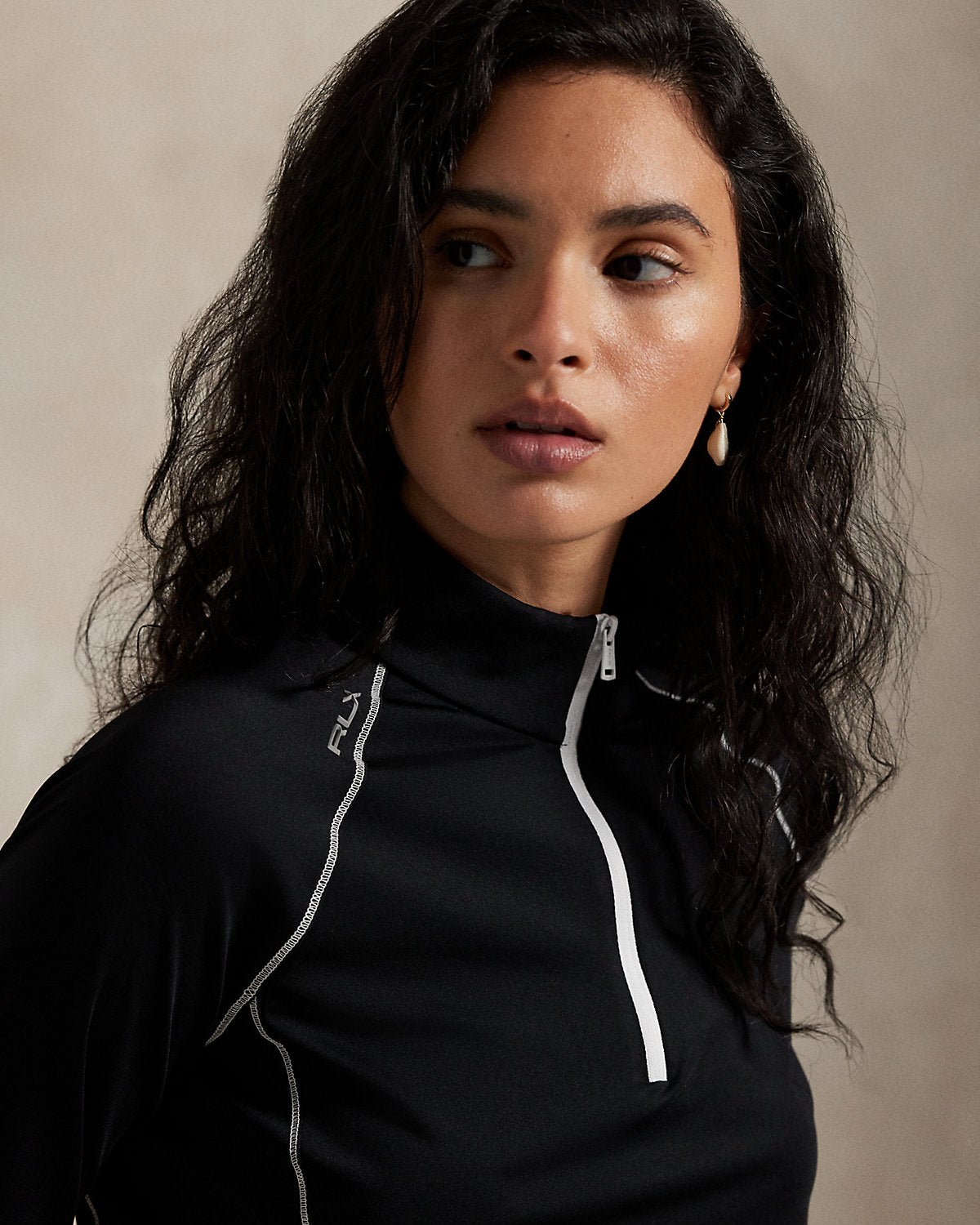 Stretch-Jersey Quarter-Zip