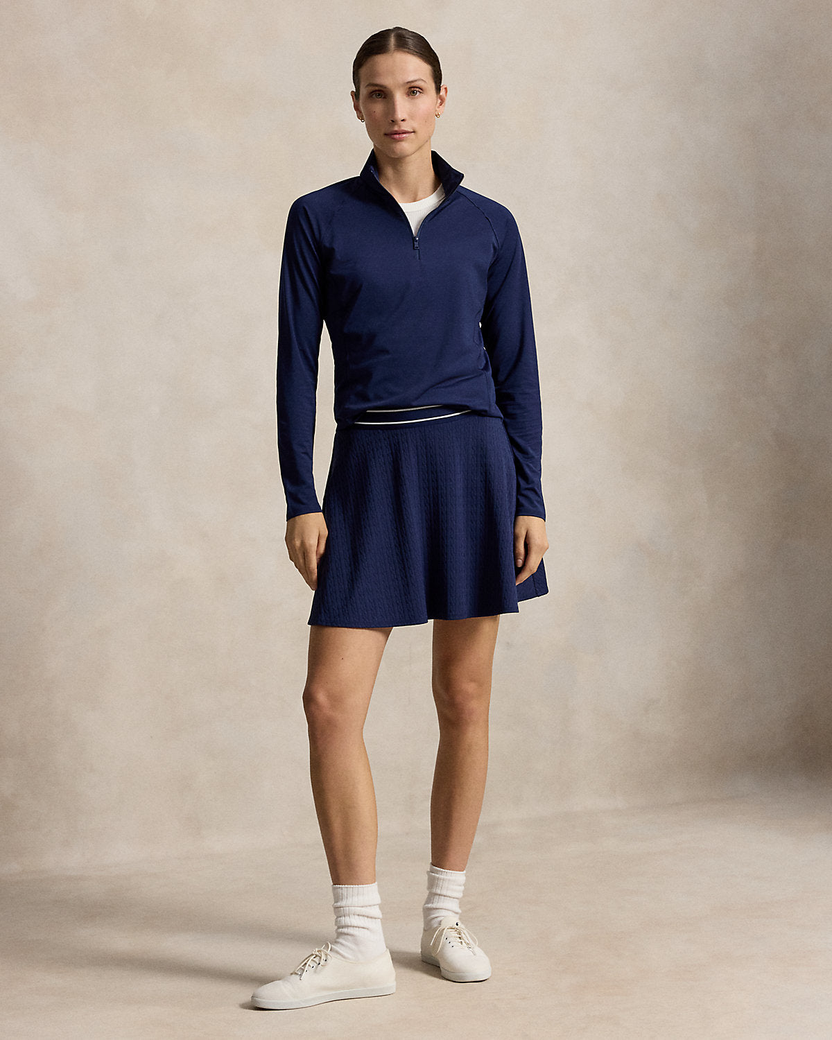Stretch-Jersey Quarter-Zip