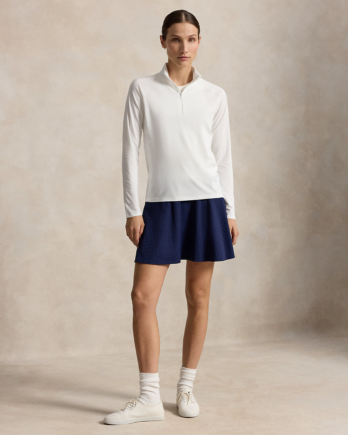 Stretch-Jersey Quarter-Zip