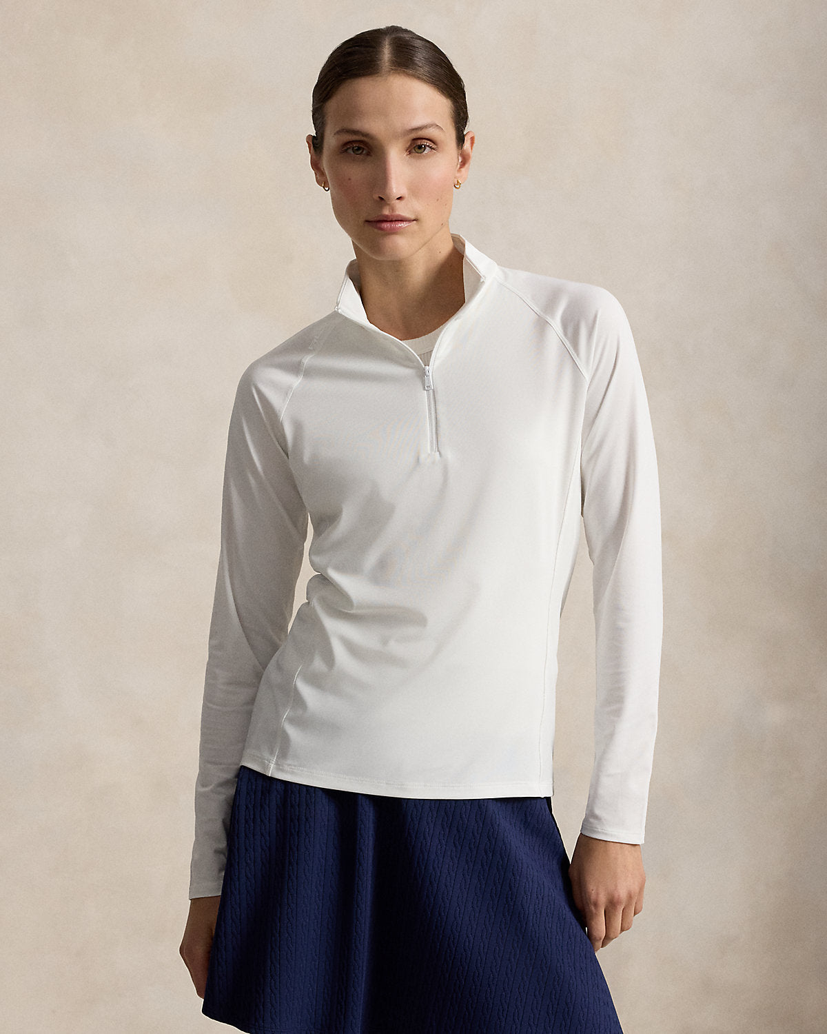 Stretch-Jersey Quarter-Zip