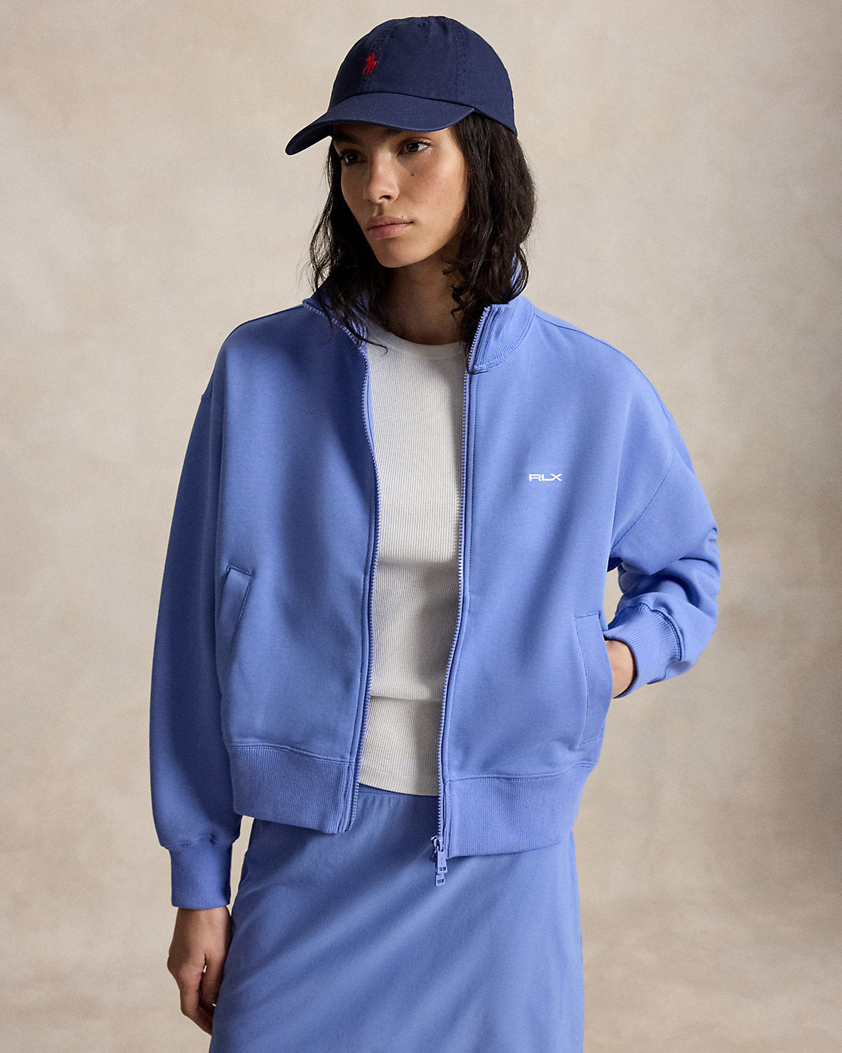Double-Knit Full-Zip Sweatshirt