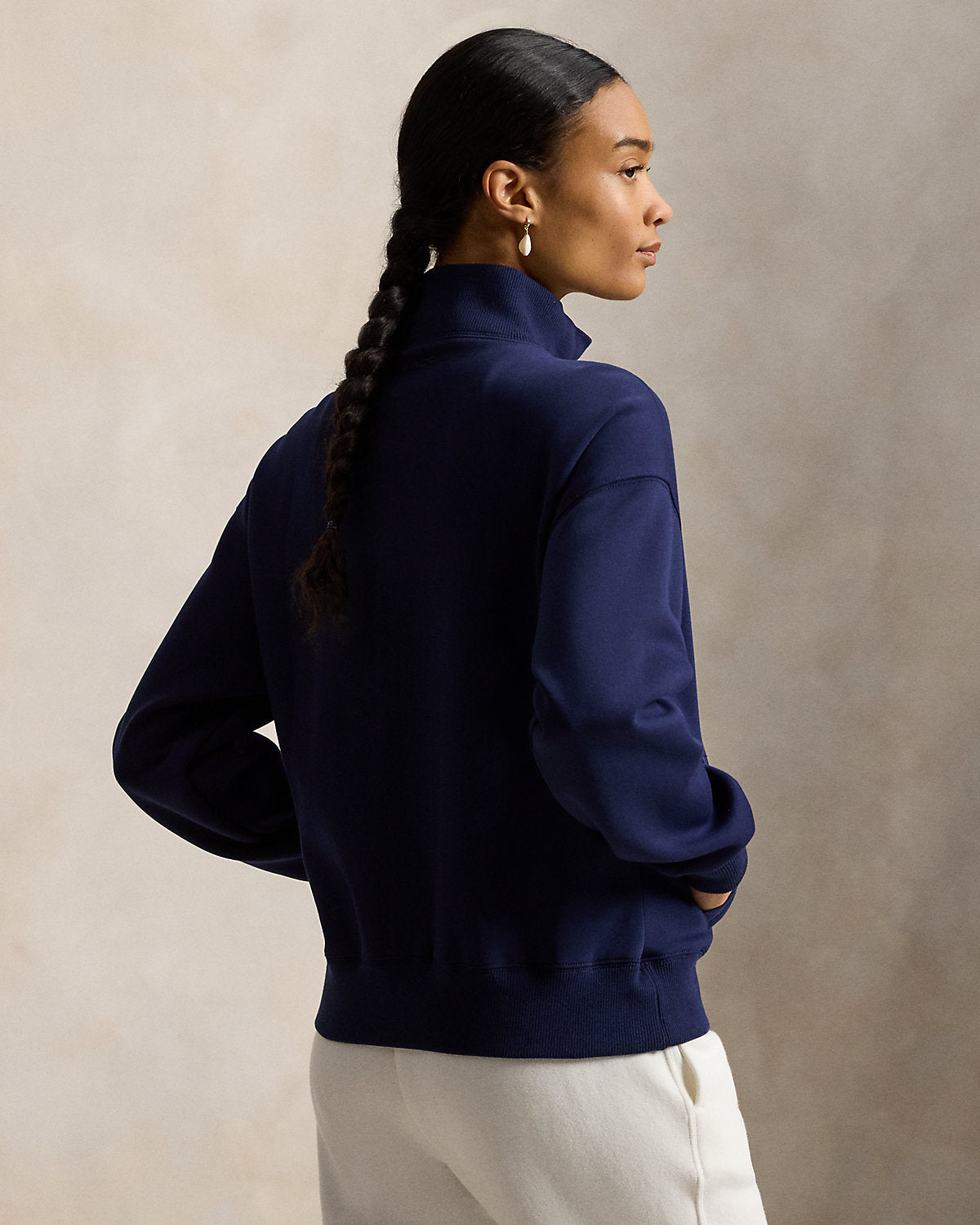 Double-Knit Full-Zip Sweatshirt