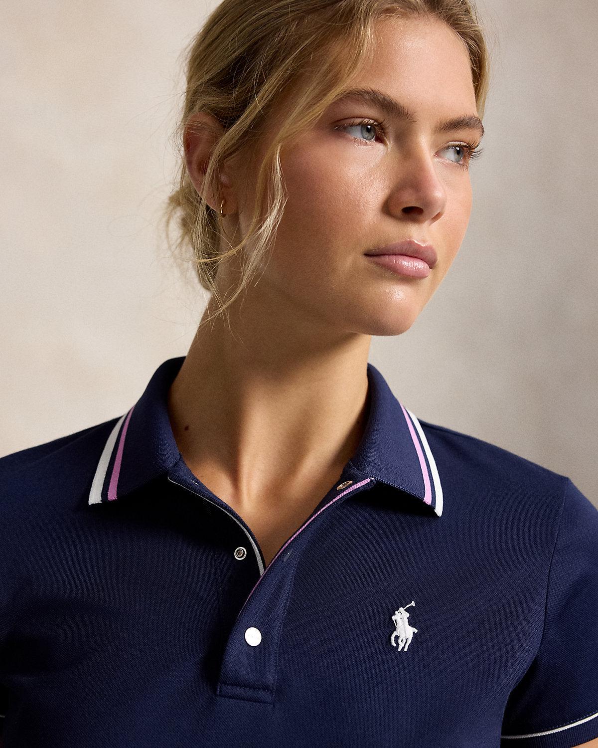 Tailored Fit Jersey Polo Shirt