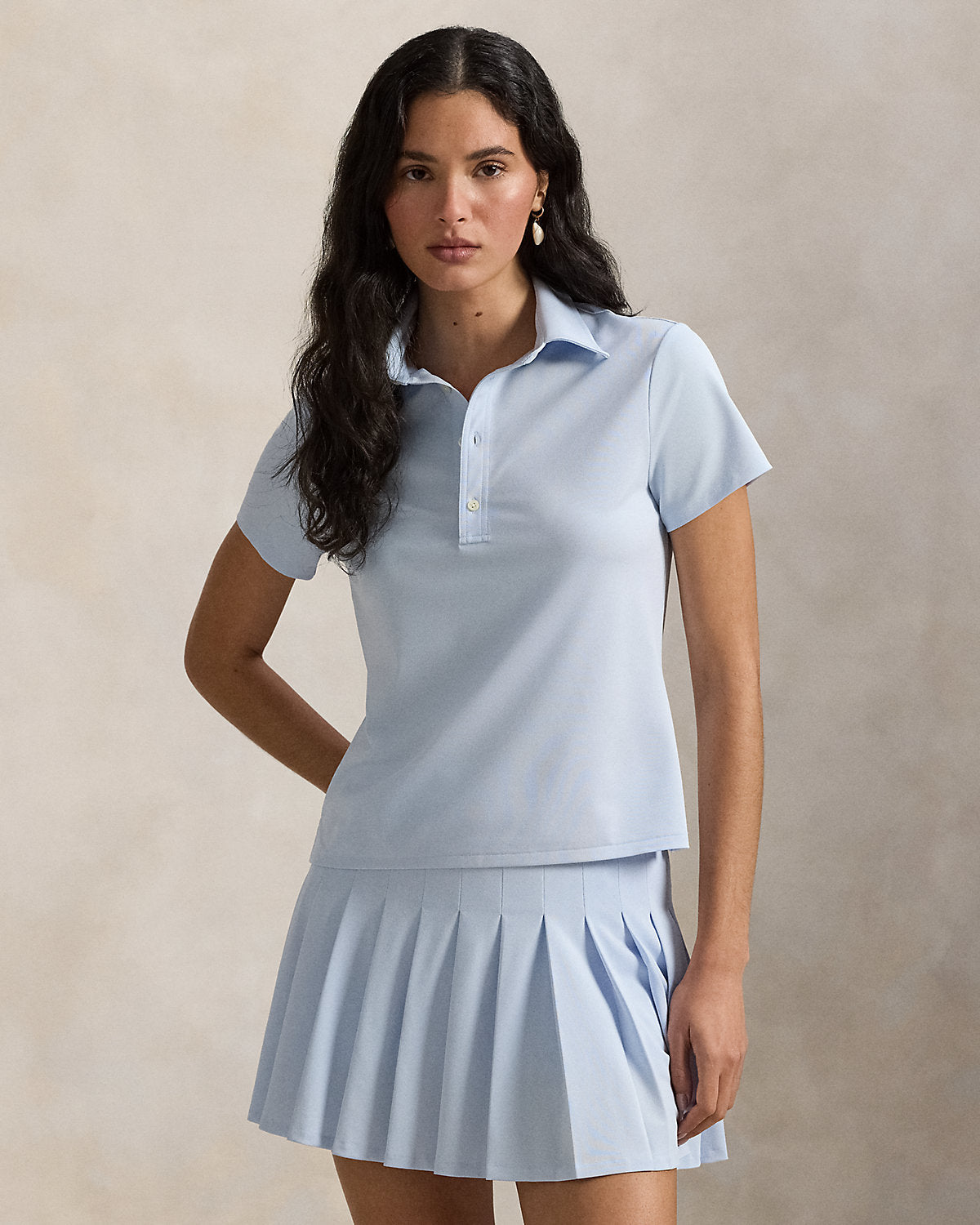 Stretch Piqu¨¦ Polo Shirt