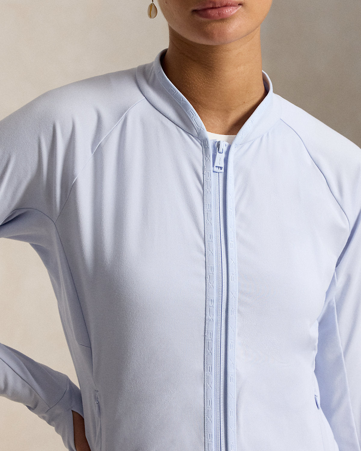 Stretch Jersey Zip Jacket