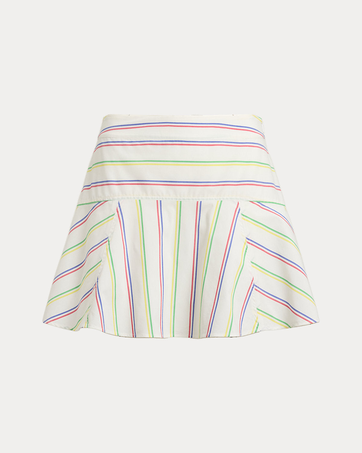 Striped A-Line Skort