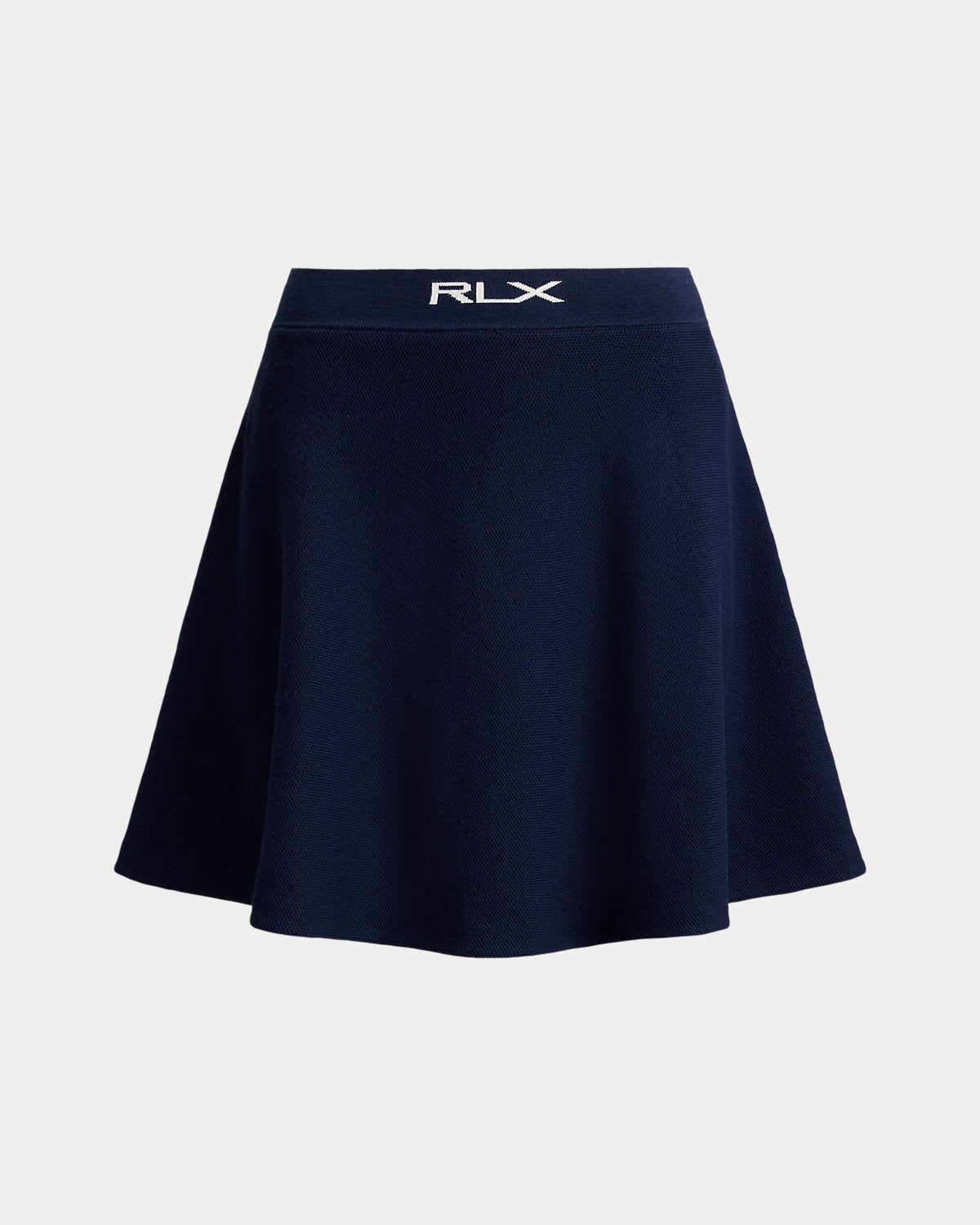 A-Line Mesh Sweater Skirt