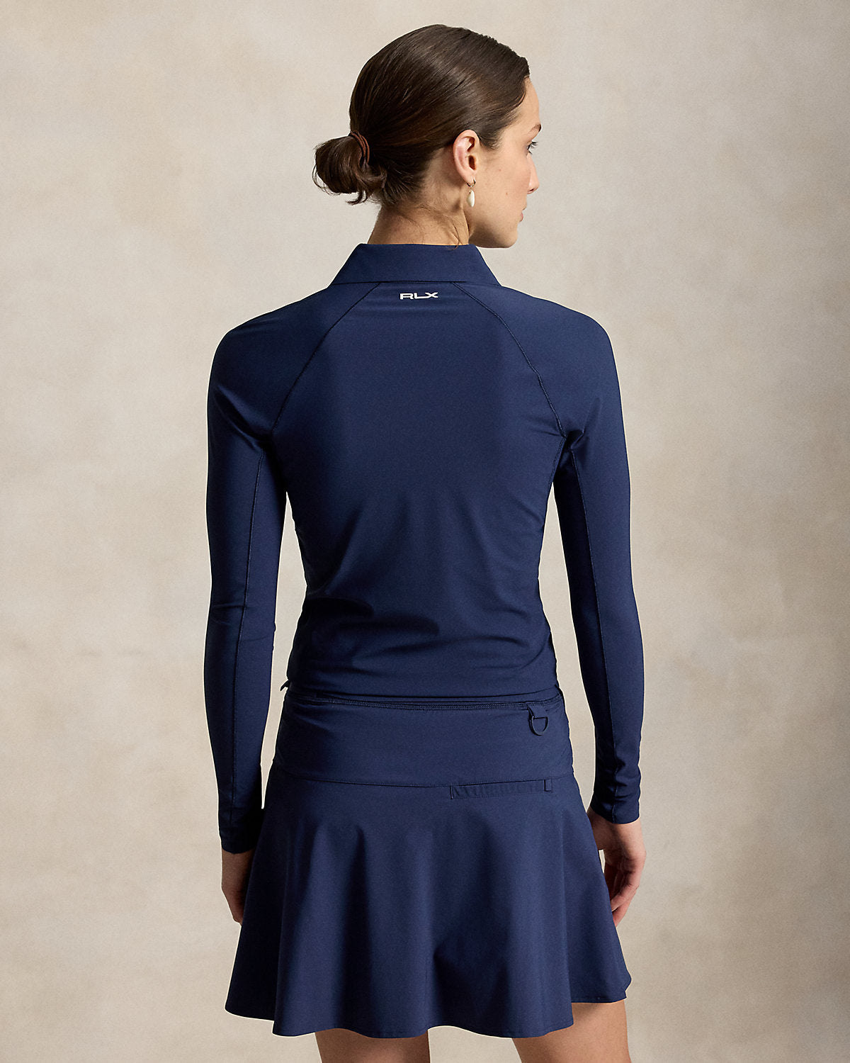 Slim Fit Performance Long-Sleeve Polo