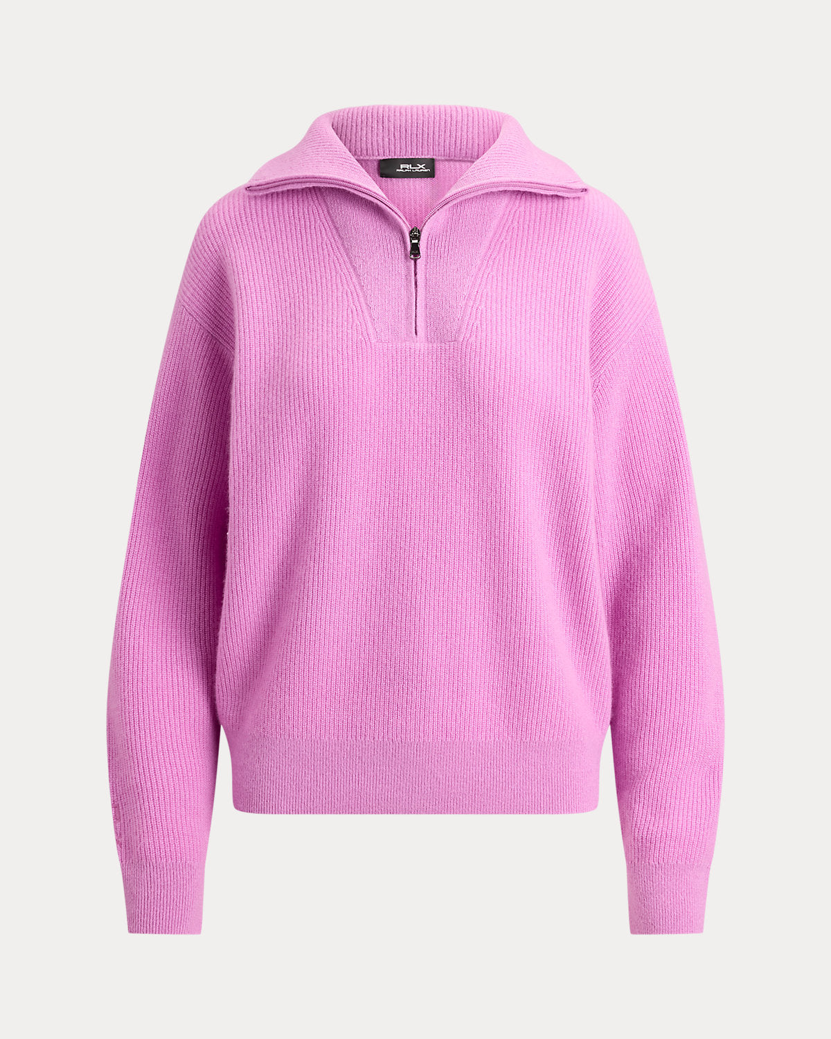 Washable Cashmere Half-Zip Sweater