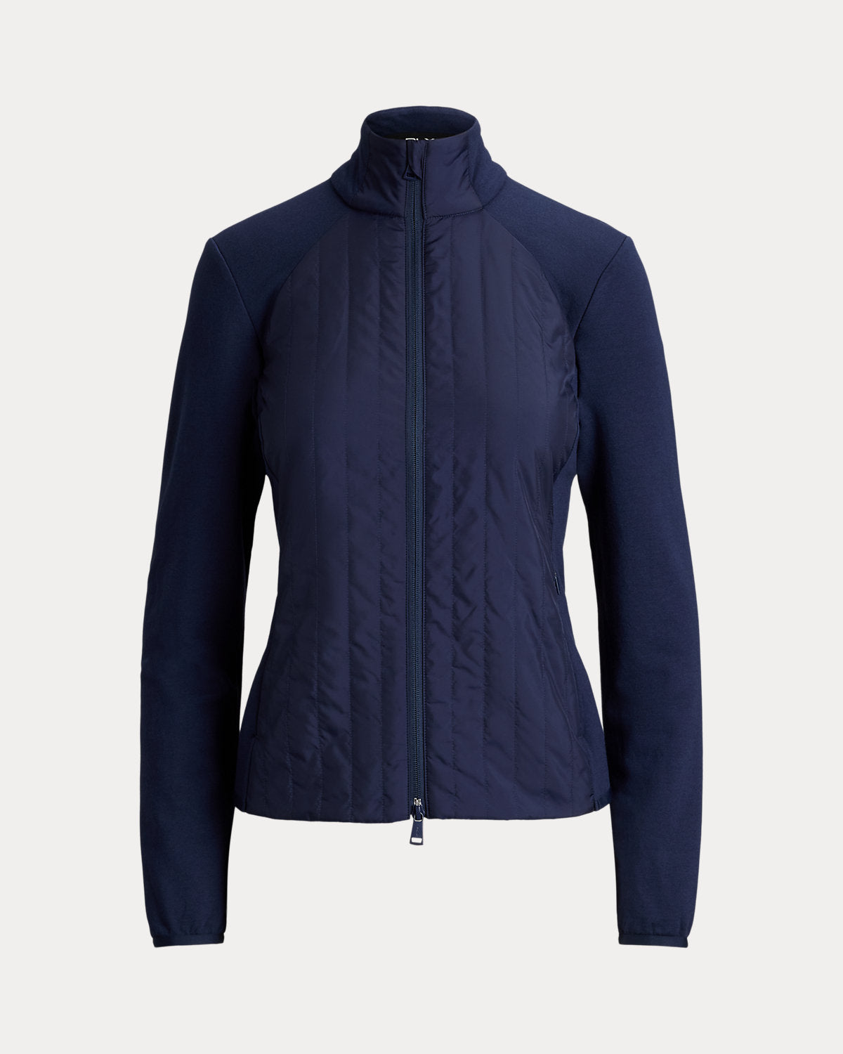 Hybrid Full-Zip Mockneck