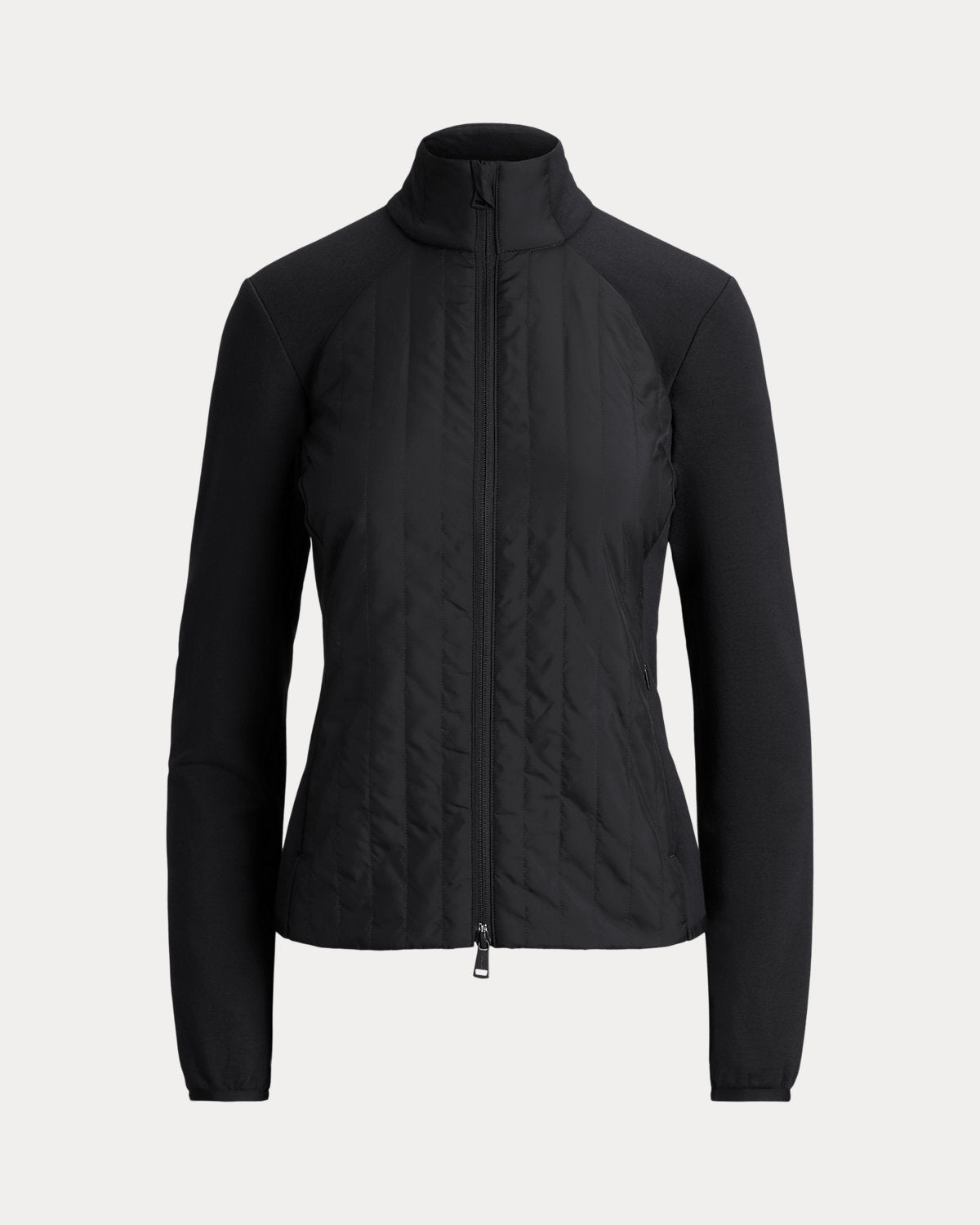 Hybrid Full-Zip Mockneck