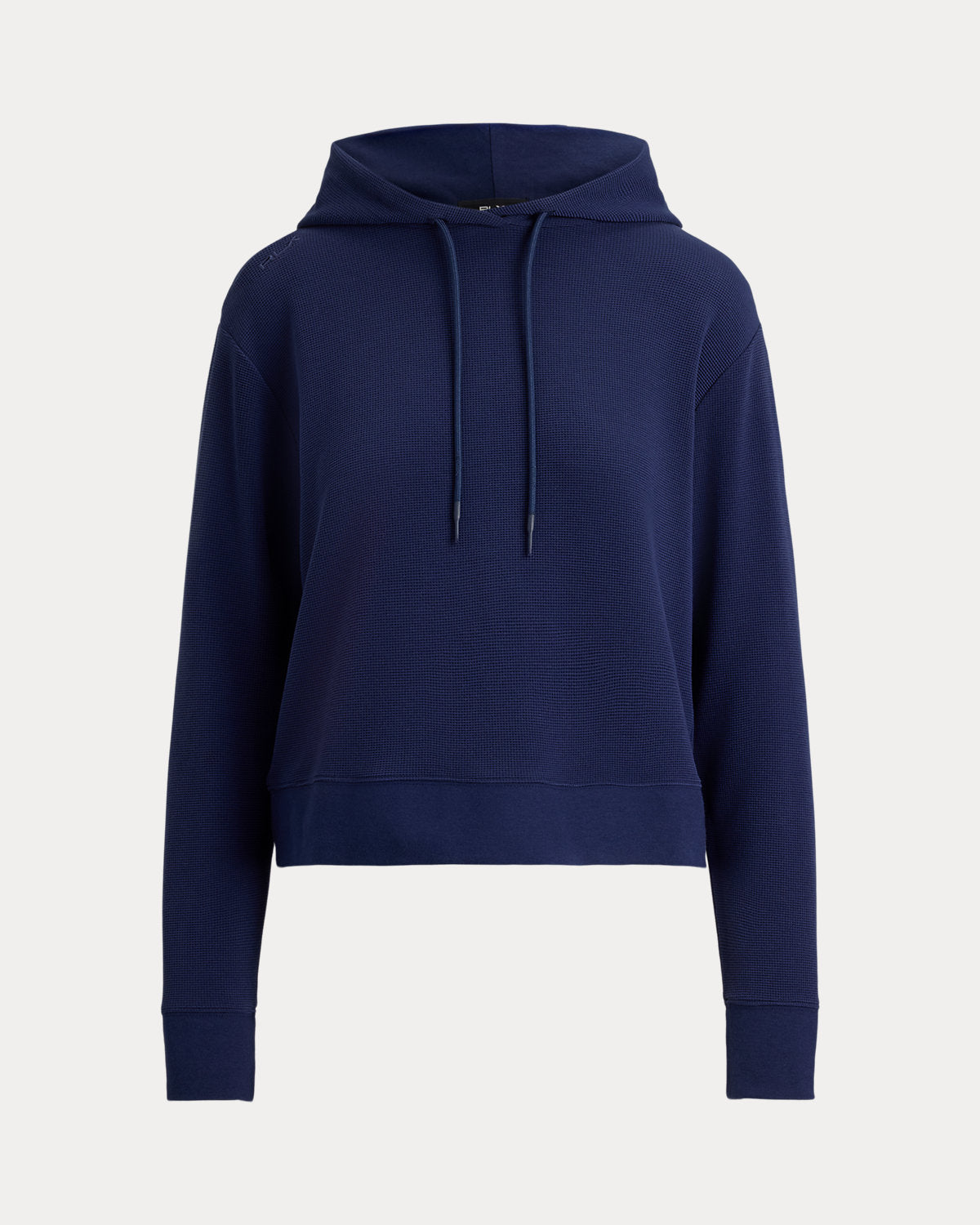 Waffle-Knit Hoodie