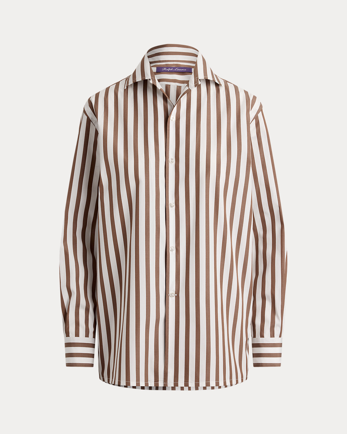 Capri Relaxed Fit Striped Cotton Shirt