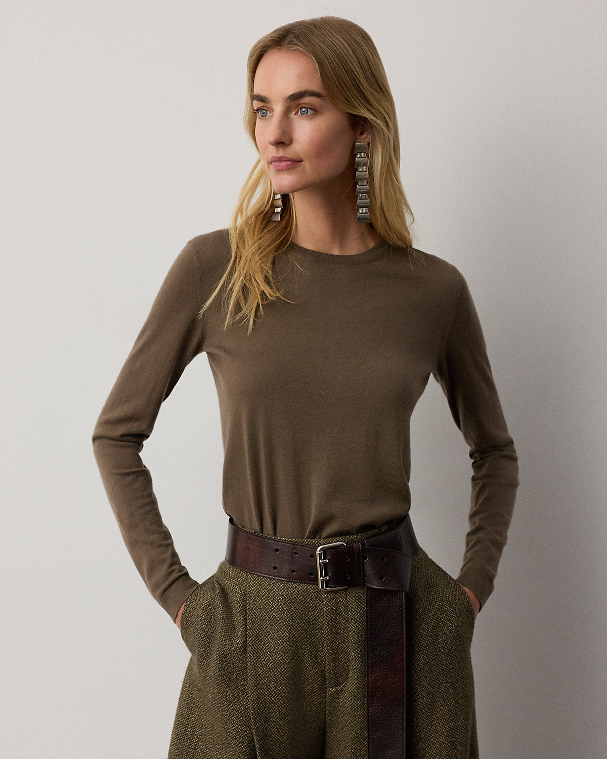Women's Cashmere Crewneck Sweater