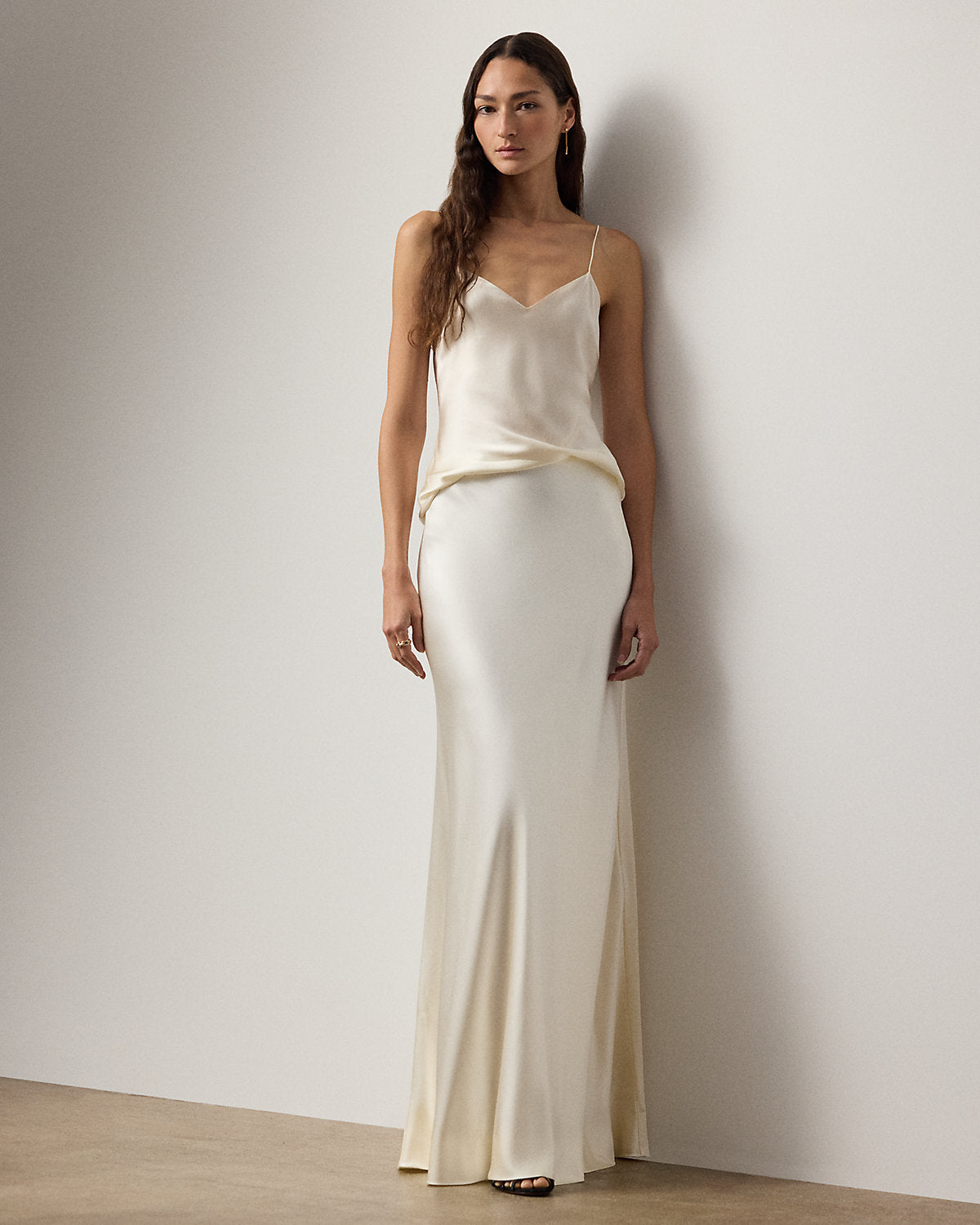 Annelia Washed Silk Charmeuse Camisole