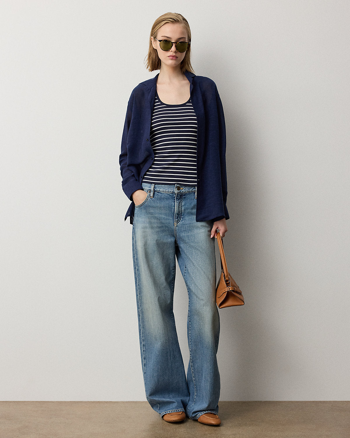 Capri Relaxed Fit Linen Voile Shirt