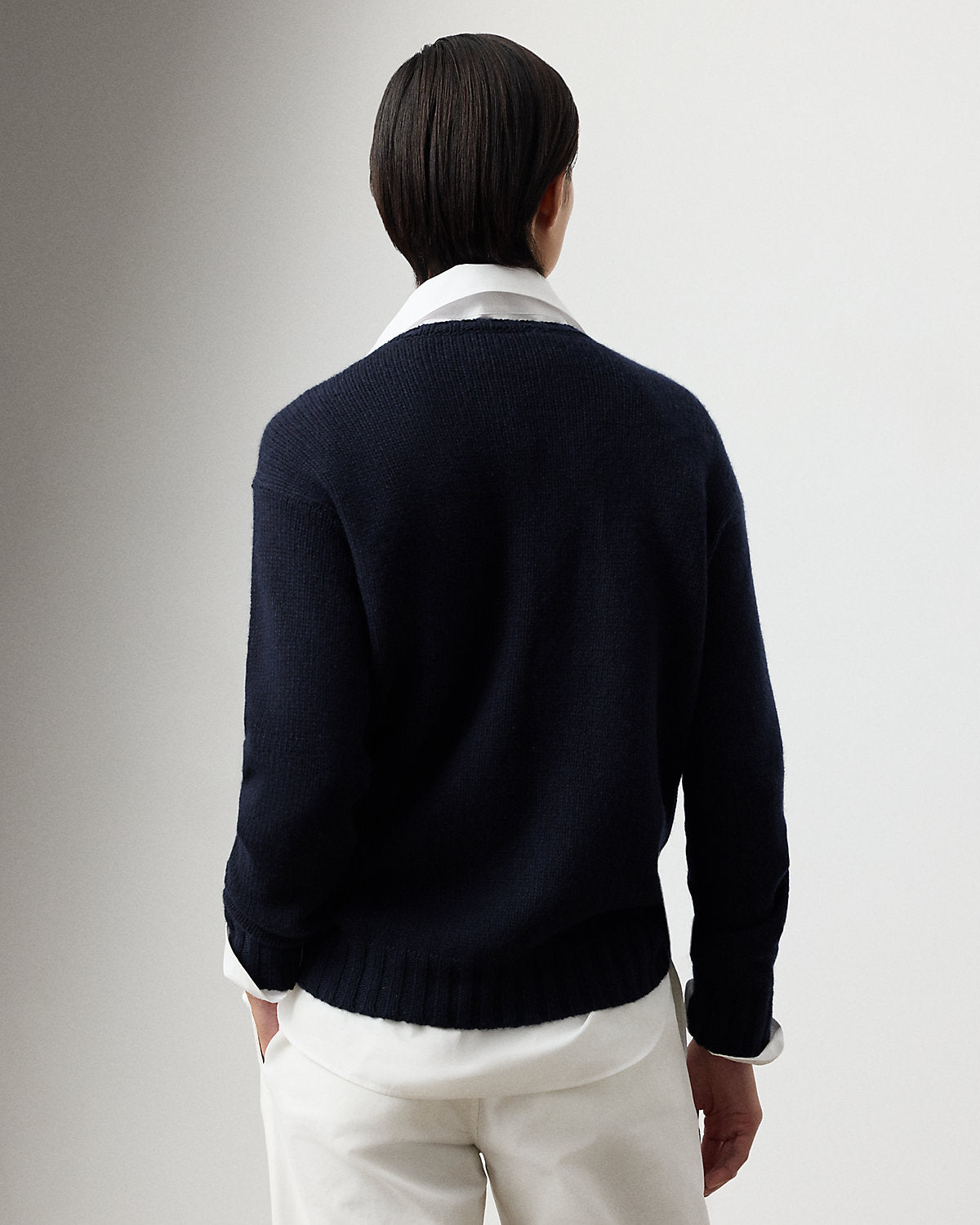 Women's Flag Cashmere Crewneck Sweater