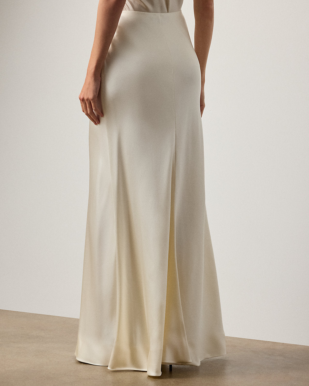 Masina Stretch Satin Skirt