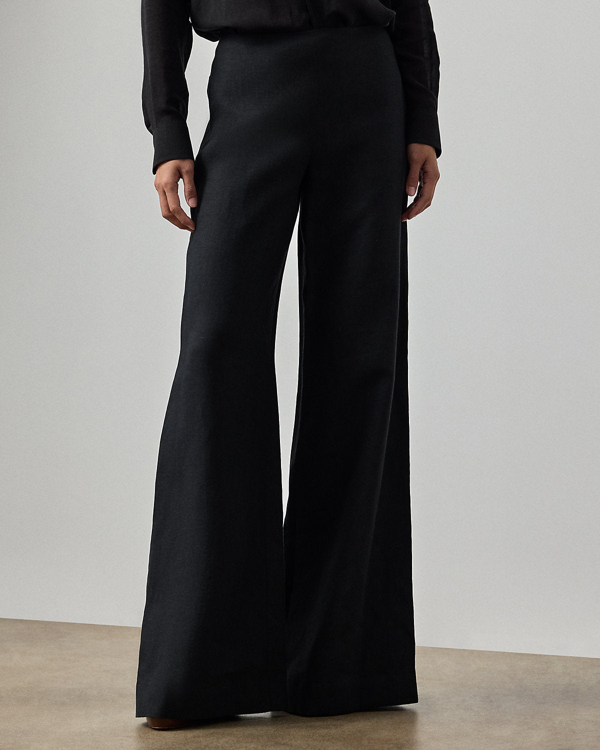 Daria Linen Wide-Leg Pant