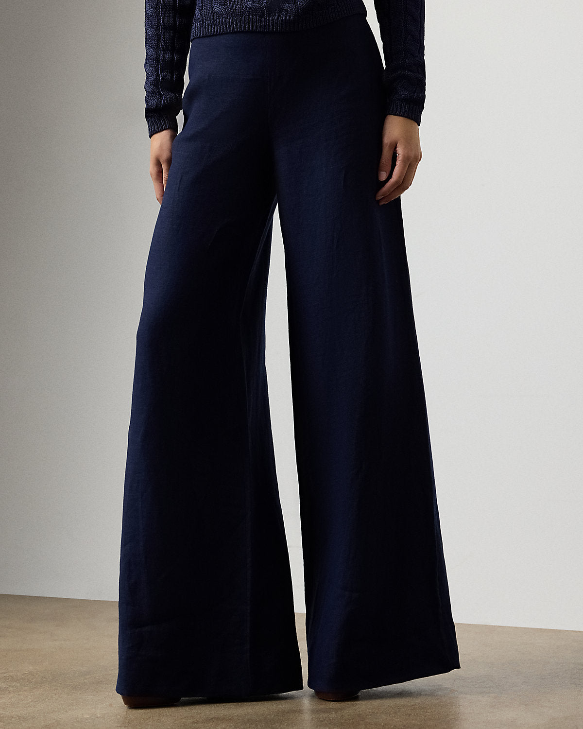 Daria Linen Wide-Leg Pant