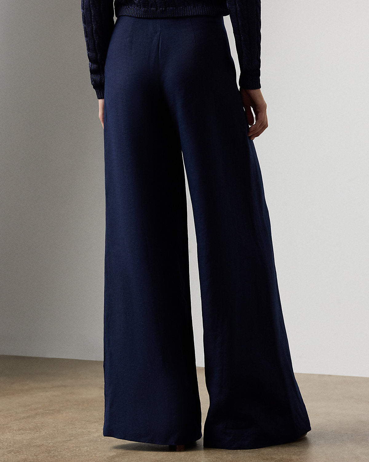 Daria Linen Wide-Leg Pant