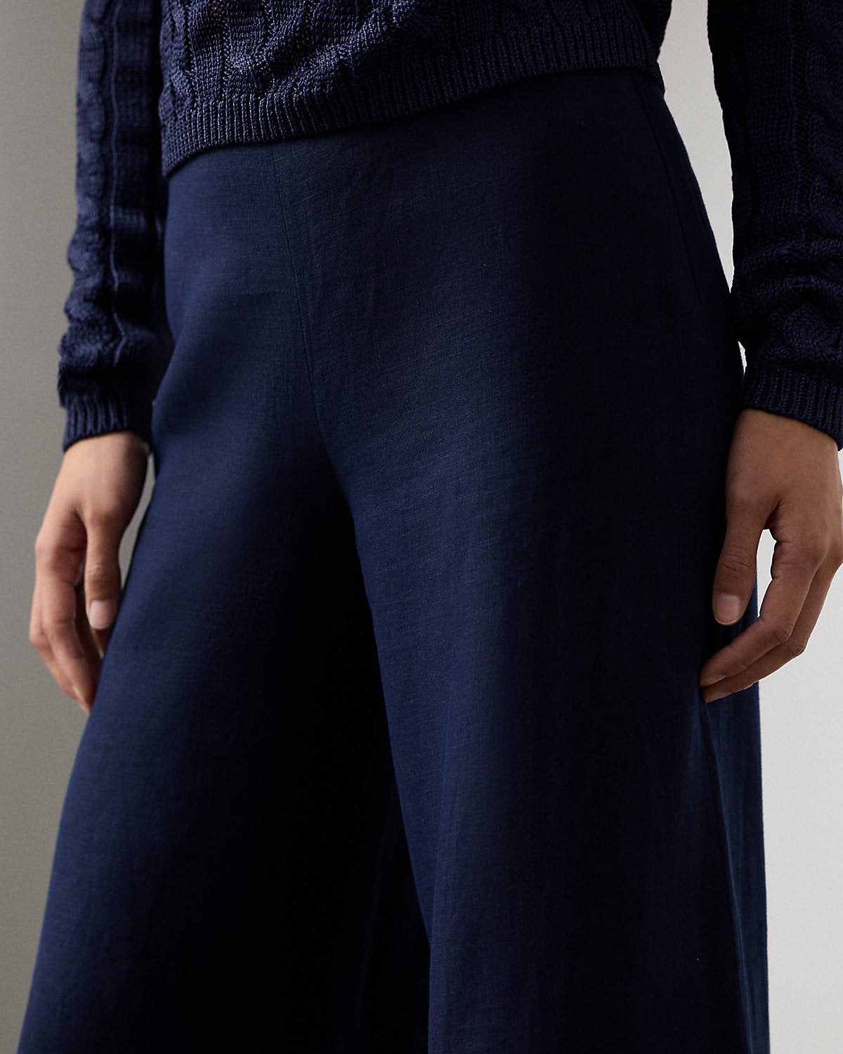 Daria Linen Wide-Leg Pant