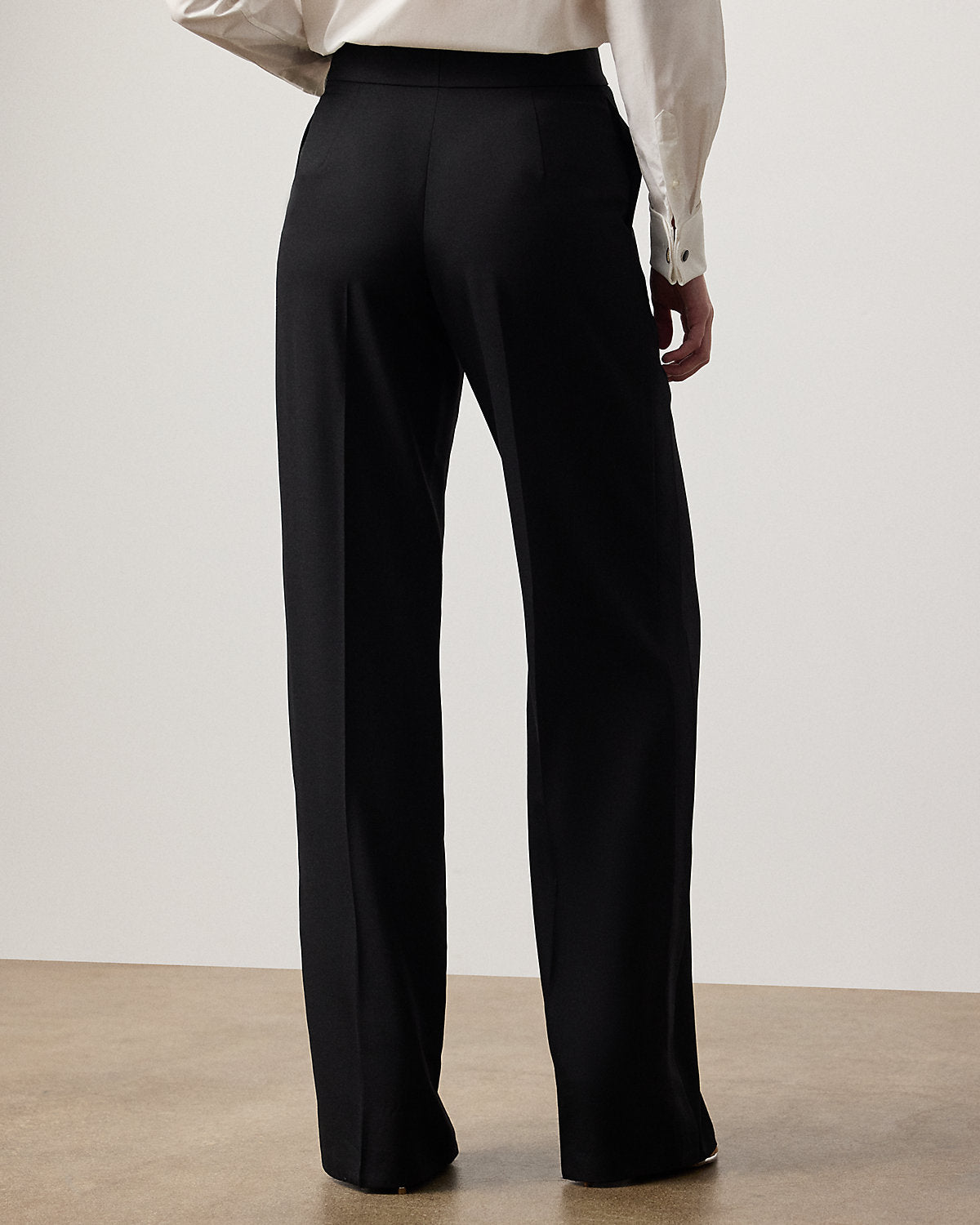 Barnet Wool Barathea Tuxedo Pant