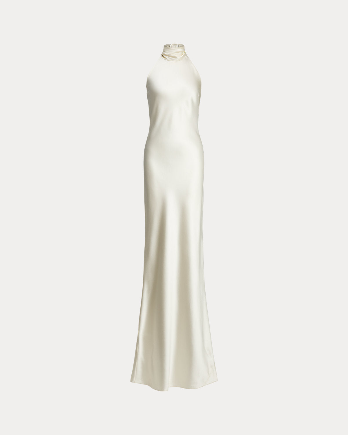 Chilton Stretch Satin Evening Dress