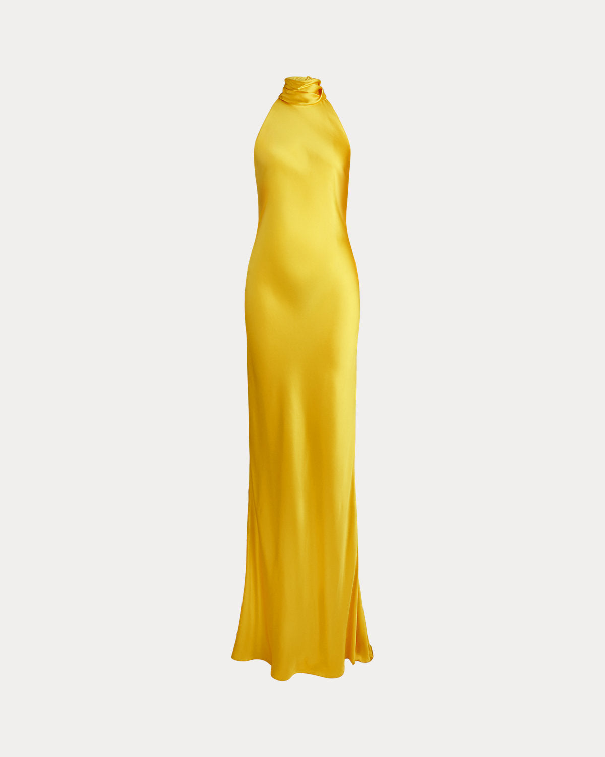 Chilton Stretch Satin Evening Dress