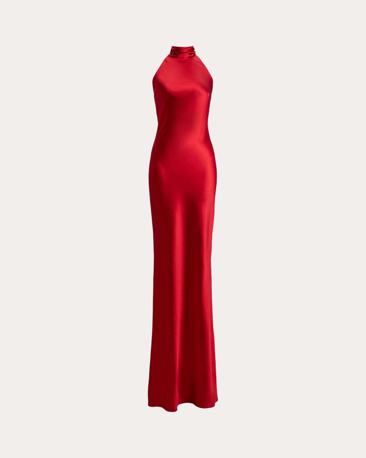 Chilton Stretch Satin Evening Dress