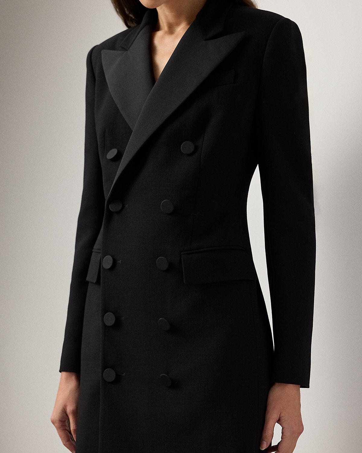 Cottrell Double-Breasted Cocktail Dress