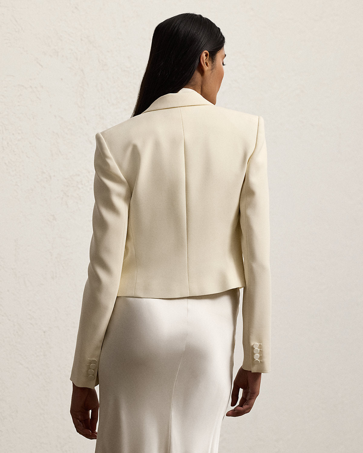 Spencer Wool Crepe Tuxedo Jacket