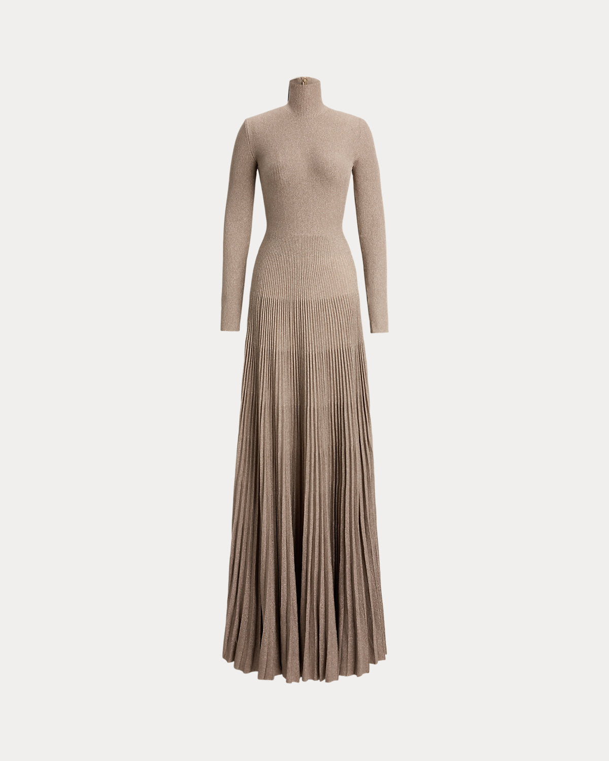 Turtleneck Sweater Evening Dress