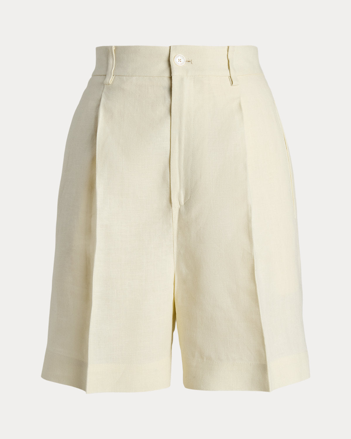 Tracy Pleated Linen Short