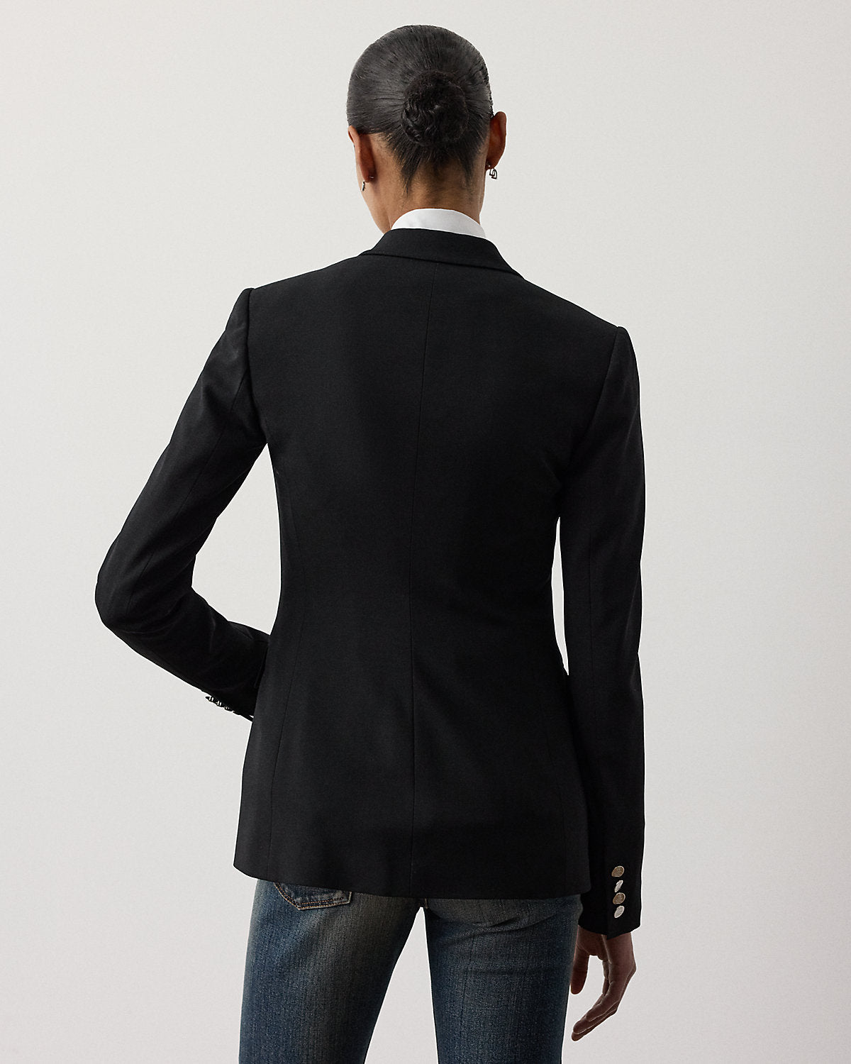 Parker Wool Crepe Jacket