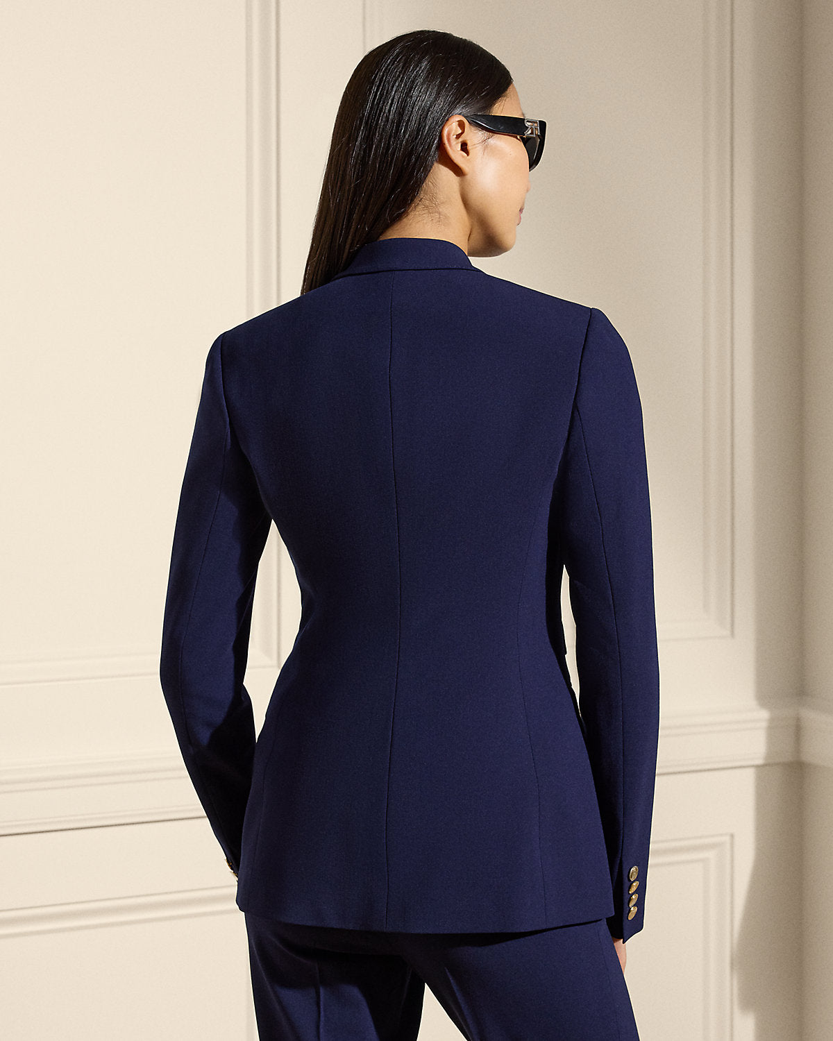 Parker Wool Crepe Jacket