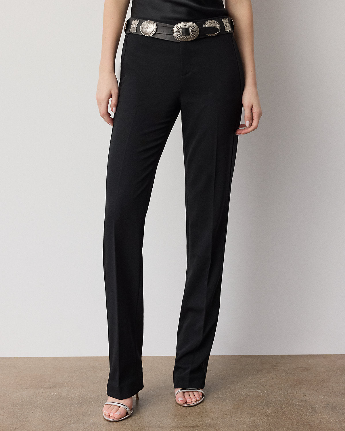 Seth Wool Crepe Tuxedo Pant