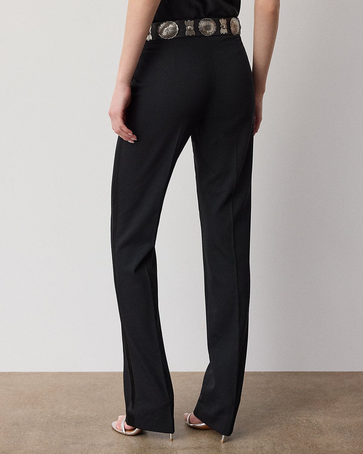 Seth Wool Crepe Tuxedo Pant