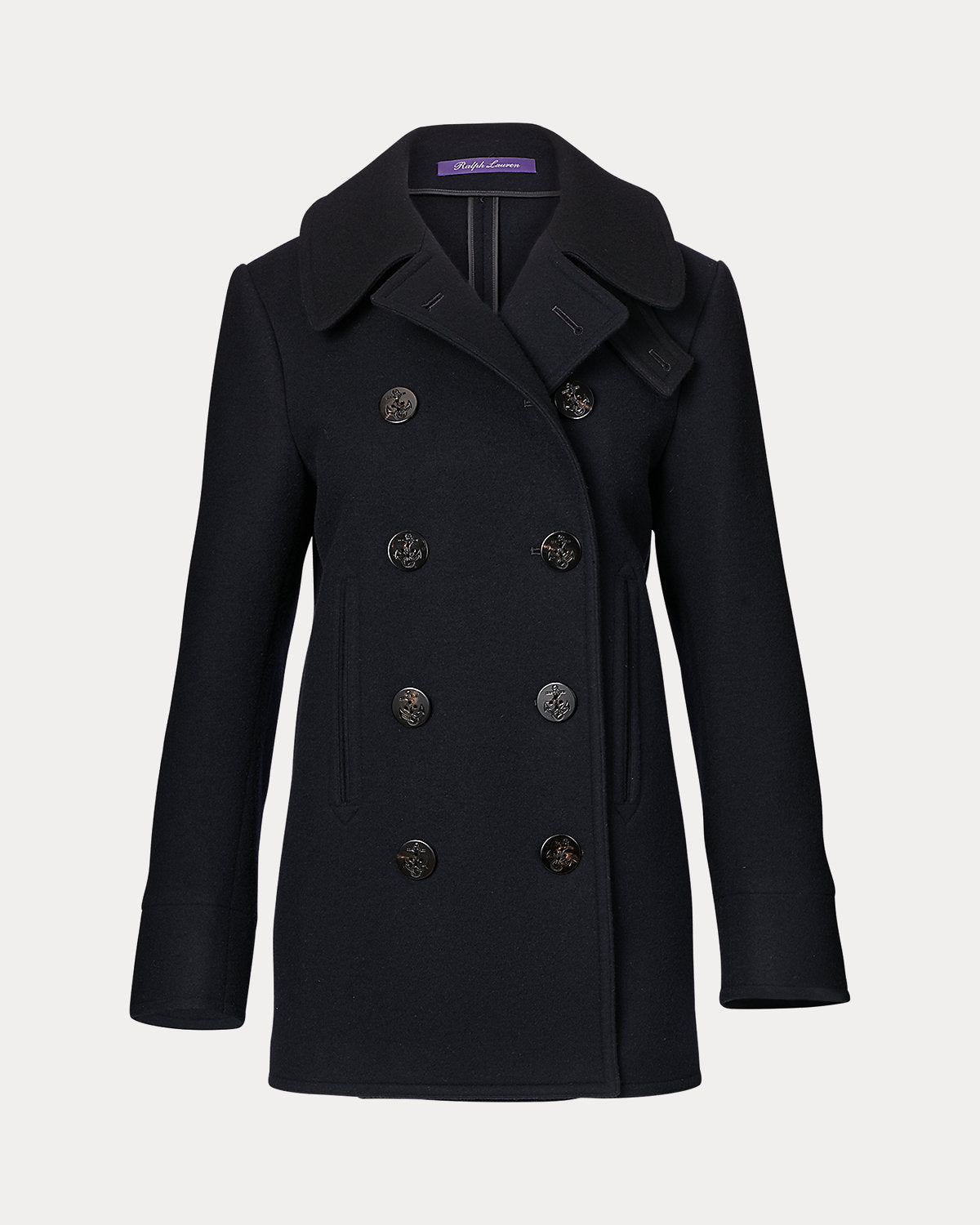 Logan Double-Faced Wool-Cashmere Peacoat