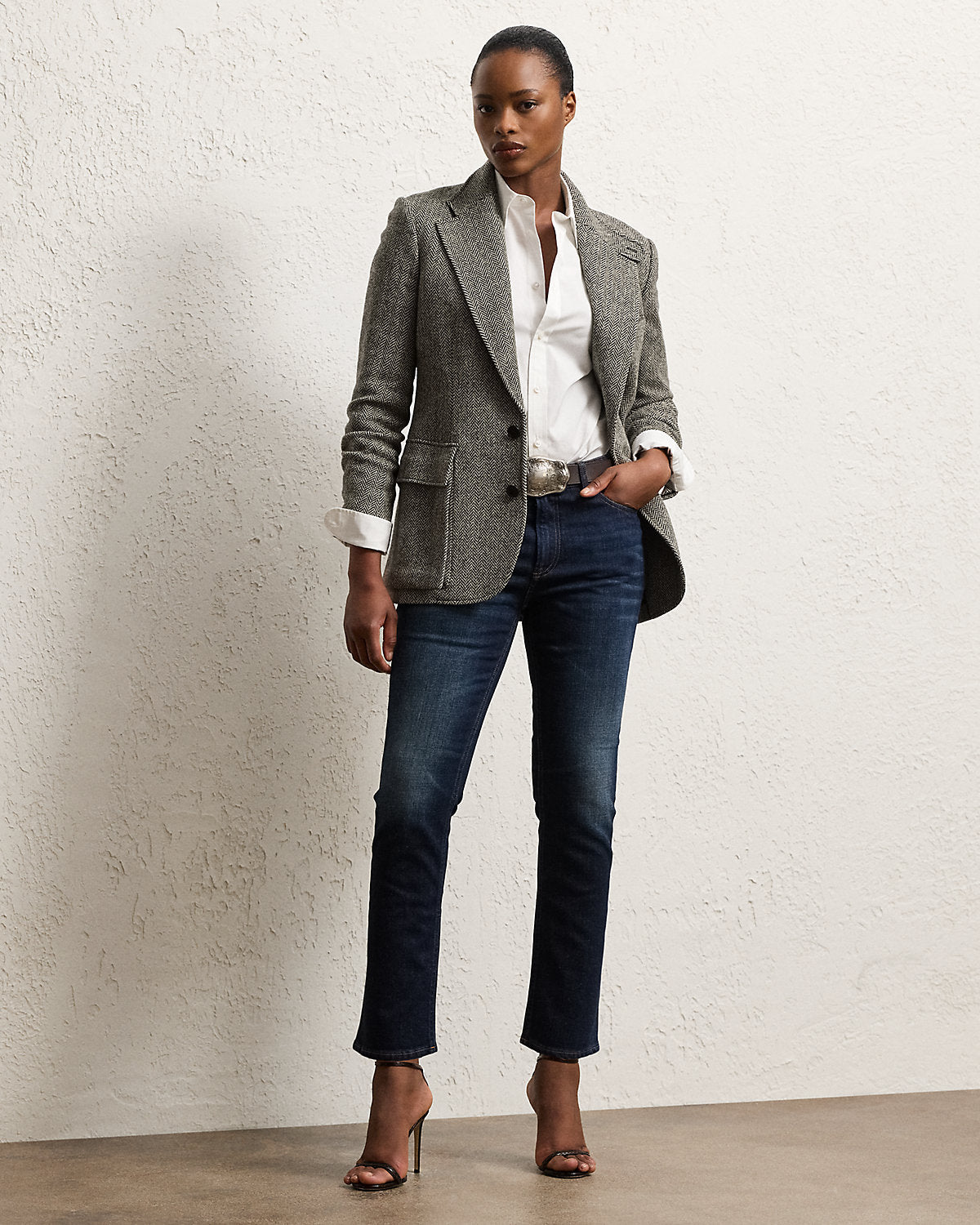 Preston Herringbone Tweed Jacket