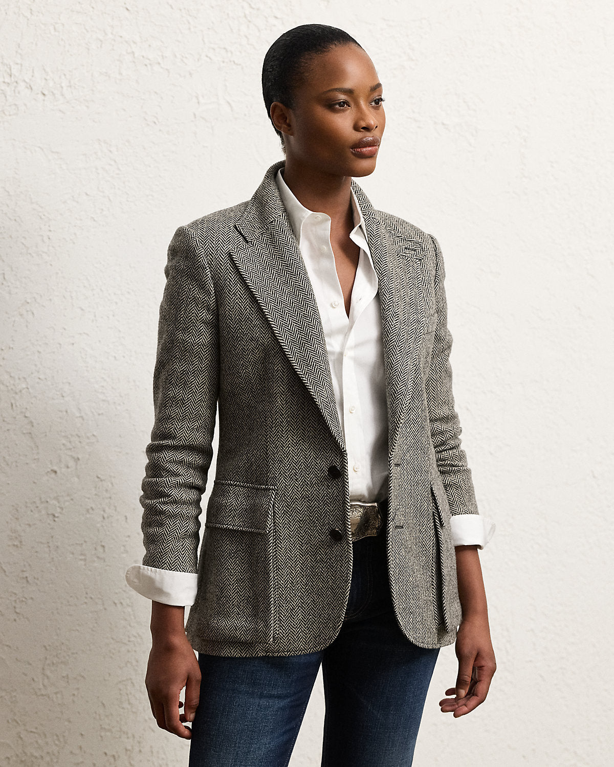 Preston Herringbone Tweed Jacket