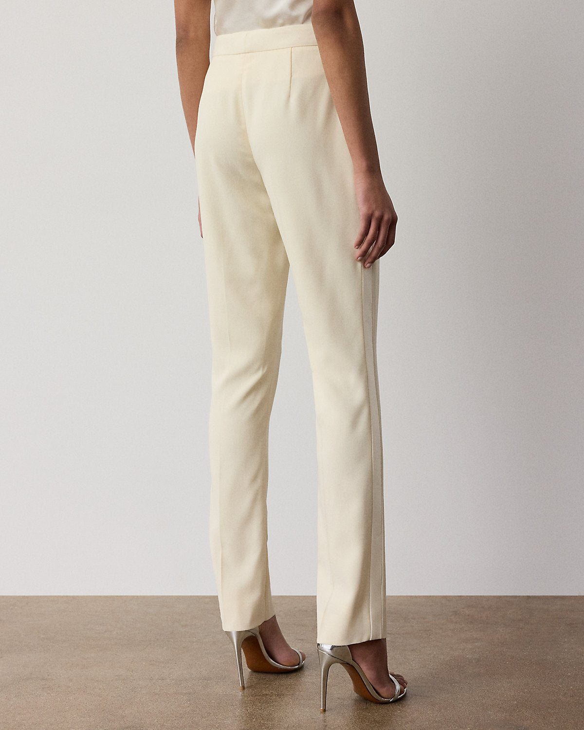 Seth Wool Crepe Tuxedo Pant
