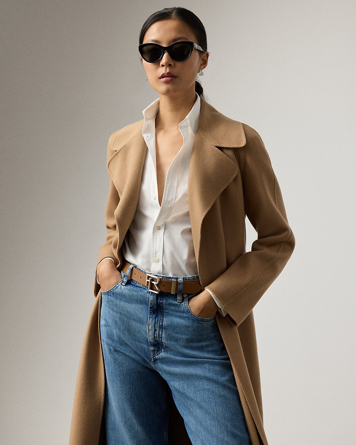 Leonarda Cashmere Wrap Coat