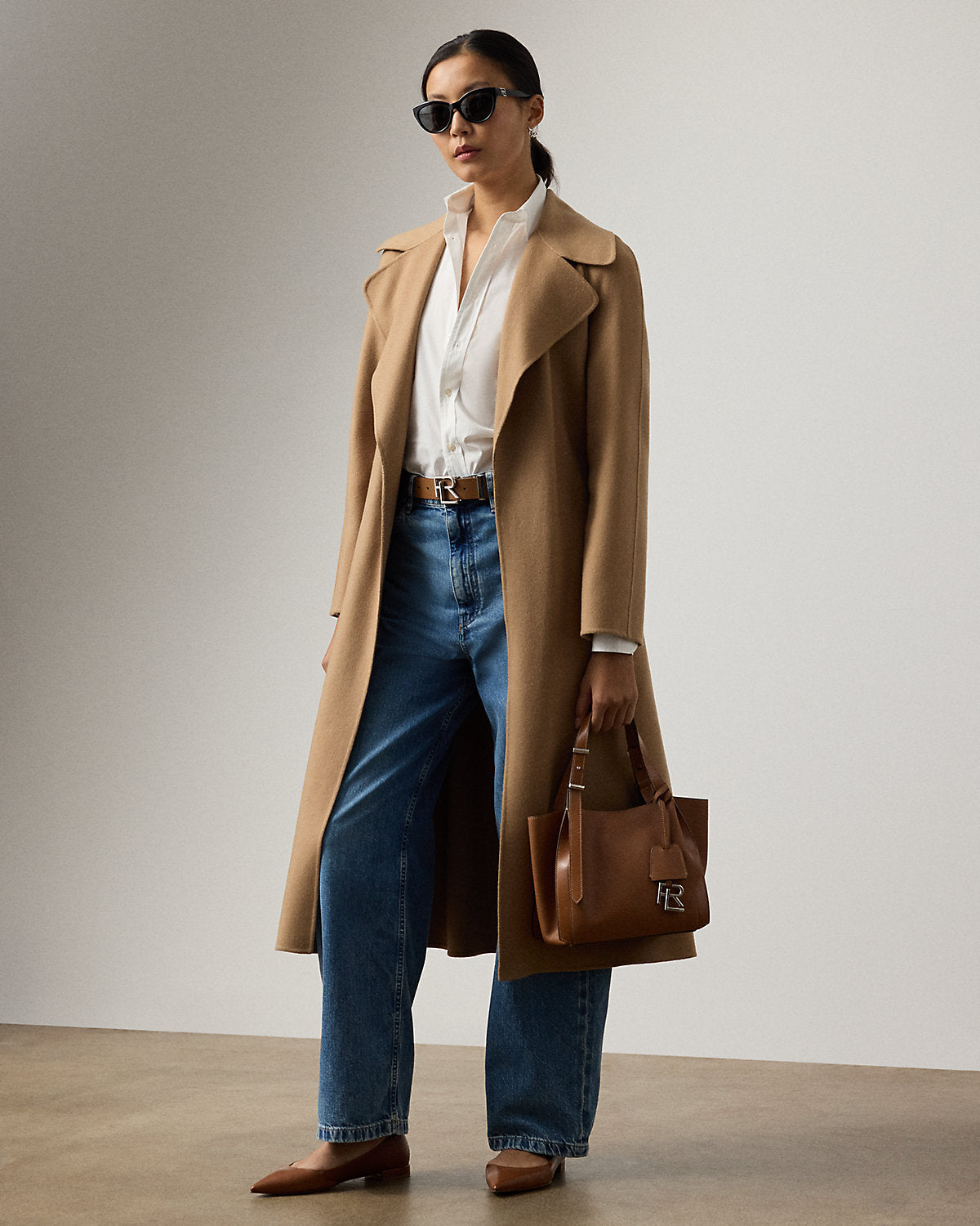Leonarda Cashmere Wrap Coat
