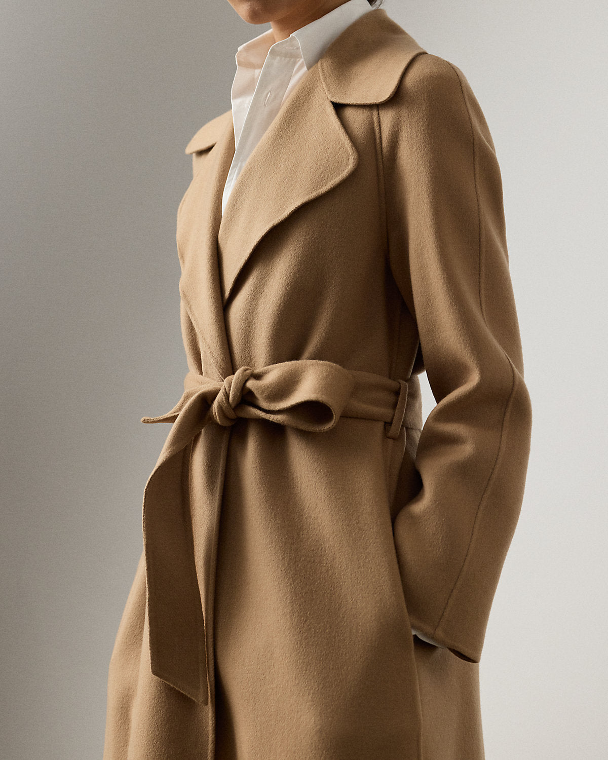 Leonarda Cashmere Wrap Coat